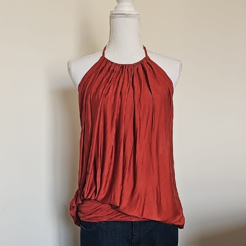WHBM Women's Cinnamon Halter Top